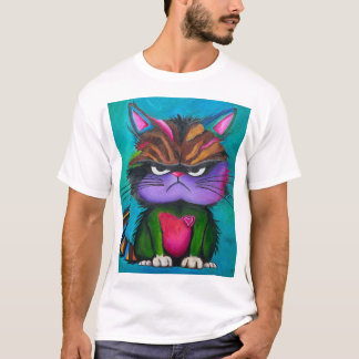Bunte KItty T-Shirt