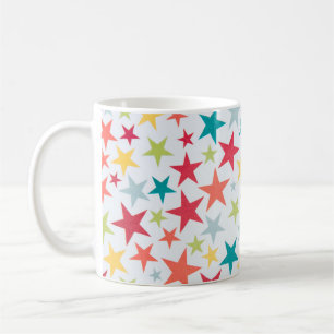 Bunte kleine Stern-Kaffee-Tasse Tasse