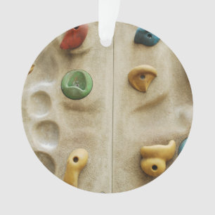 Bunte kletternde Wand-Felsen Ornament