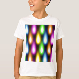 Bunte Lichteffekte T-Shirt