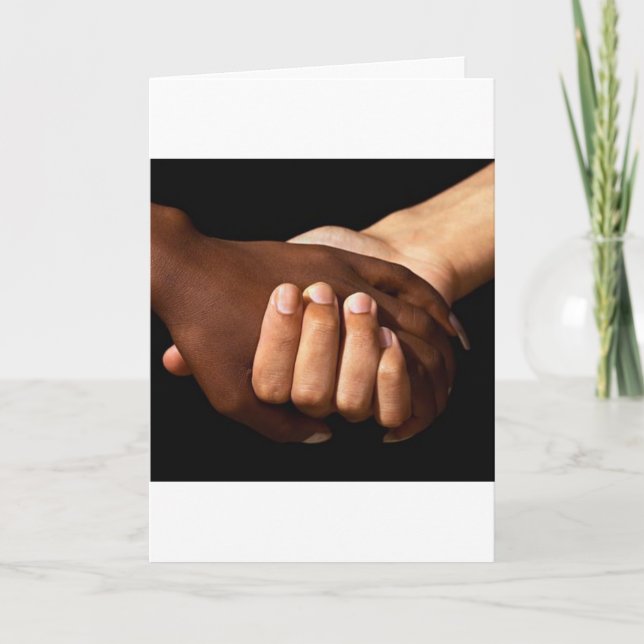 Bunte Liebe Karte (Vorderseite)