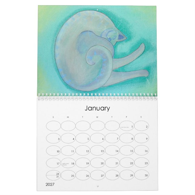 Bunte Malereien. 2013. Kalender (Jan 2027)