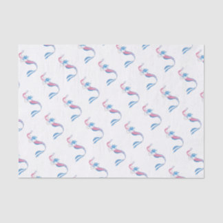 Bunte Meerjungfrau Seidenpapier