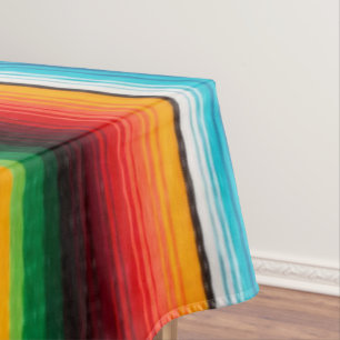 Bunte mexikanische Art Tischdecke