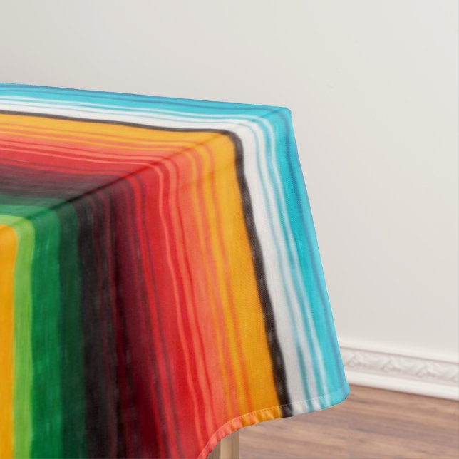 Bunte mexikanische Art Tischdecke (Beispiel)