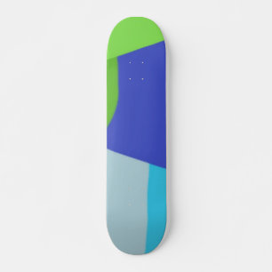 bunte moderne abstrakte Kunst Skateboard