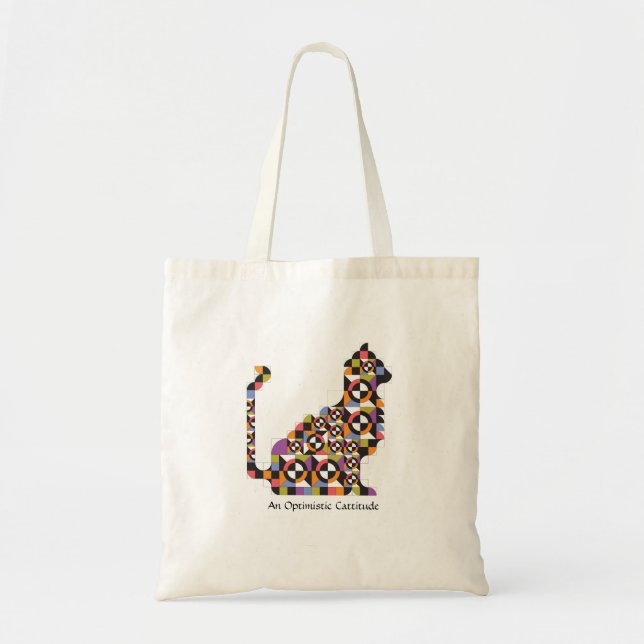 Bunte moderne tragetasche (Vorne)