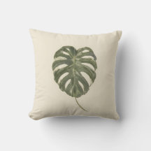 Bunte Monstera-Blatt Tropisch Organisch Modern