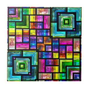 bunte Mosaikfliese Fliese