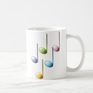 Bunte musikalische Anmerkungen Tasse
