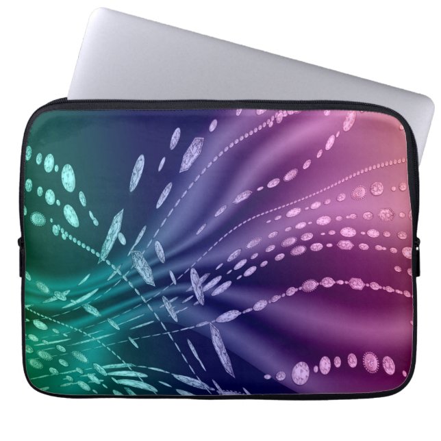 Bunte Neopren-Laptop-Hülse 13 Zoll Laptopschutzhülle (Vorderseite)