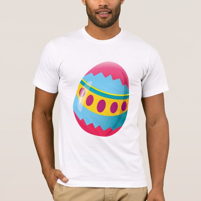 Bunte Ostereier - Fiesta-Farben T-Shirt (Vorderseite)