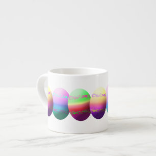 Bunte Ostereierespresso-Tasse Espressotasse