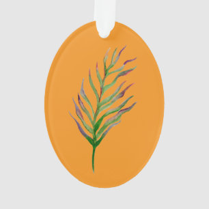 Bunte Papageien-Wasserfarben-Illustration Ornament
