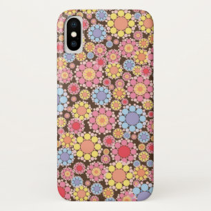 Bunte Pastell-Blumen-Blumenmuster-Telefon-Kasten Case-Mate iPhone Hülle