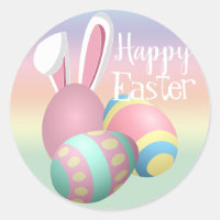 Bunte Pastellhäschen-Ohren fröhliche OSTERN