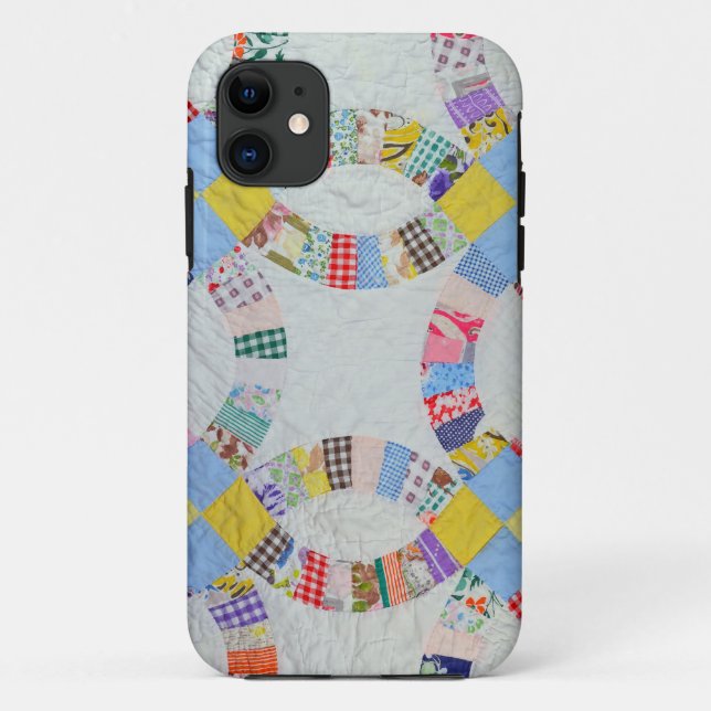 Bunte Patchworksteppdecke Case-Mate iPhone Hülle (Rückseite)