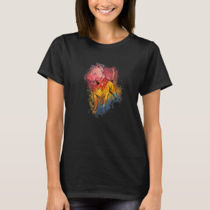 Bunte Pitbull-Kleidung für Pitbull-Mama und Pitbul T-Shirt