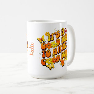 Bunte Positive Vibes Motivierend für Sie Kaffeetasse
