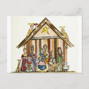 bunte Postkarte der Naticity-Szene