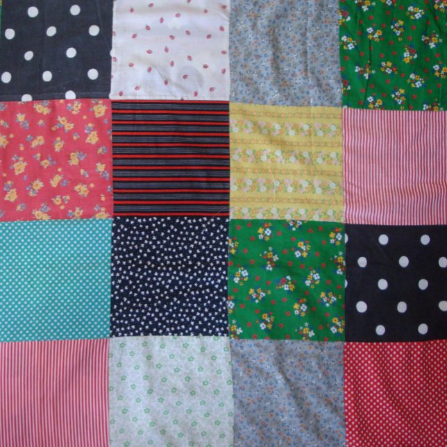 bunte Quadrate der Kernpatchwork Thermosbecher (Von Creator hochgeladen)