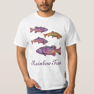 BUNTE REGENBOGENFORELLE T-Shirt