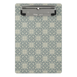 Bunte Retro-Muster-Hintergrund 5 Mini Klemmbrett
