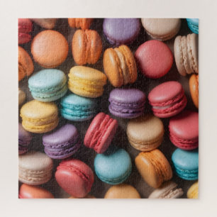 Bunte Sandwichkekse Puzzle