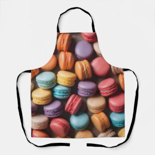 Bunte Sandwichkekse Schürze