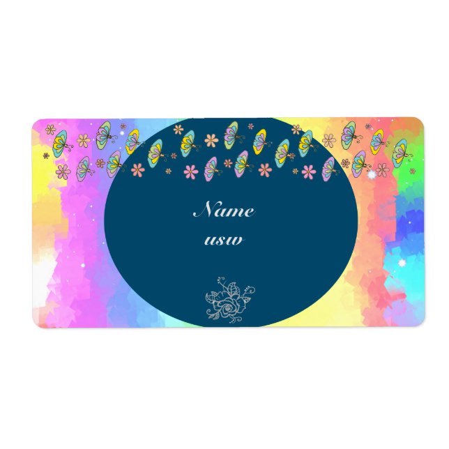 bunte Schmetterlinge (Vorne)