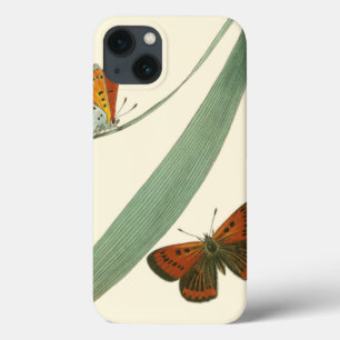 Bunte Schmetterlinge, die um ein Blatt flattern Case-Mate iPhone Hülle
