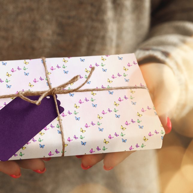 Bunte Schmetterlinge zum Geburtstag Seidenpapier (Von Creator hochgeladen)