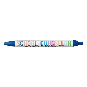 Bunte Schullberatungs-Stift mit individuellem Name Kugelschreiber