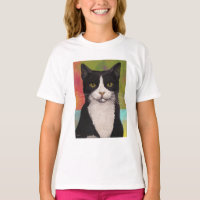 Bunte Smokings-Katze