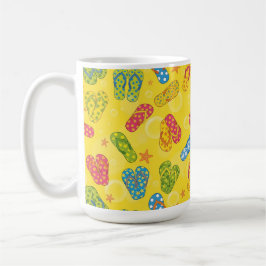 BUNTE SOMMERFLIPFLOPS KAFFEETASSE