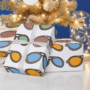 Bunte Sonnenbrillen Sommer Sonnenbrillen Geschenkpapier