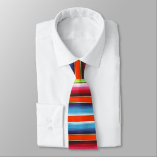 Bunte Spanisch Serape Fiesta-Mexikaner-Decke Krawatte