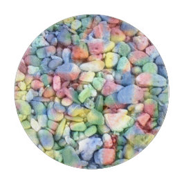 Bunte Steine Schneidebrett