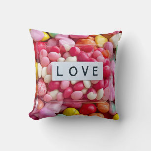 Bunte Süßigkeiten Liebe Hochzeitsfeier Geschenk Kissen