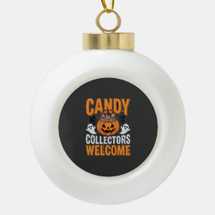 Bunte Tanzskelette Halloween-Party Keramik Kugel-Ornament