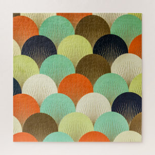 Bunte Tapete: künstlerisches Design. Puzzle