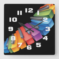 Bunte Tastatur-coole Musik