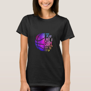Bunte Teenager und Frauen, die ich kenne, spielen  T-Shirt