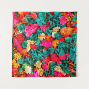 Bunte Trockenblumenpotpourri, Duft, Aromatherapie Wandteppich