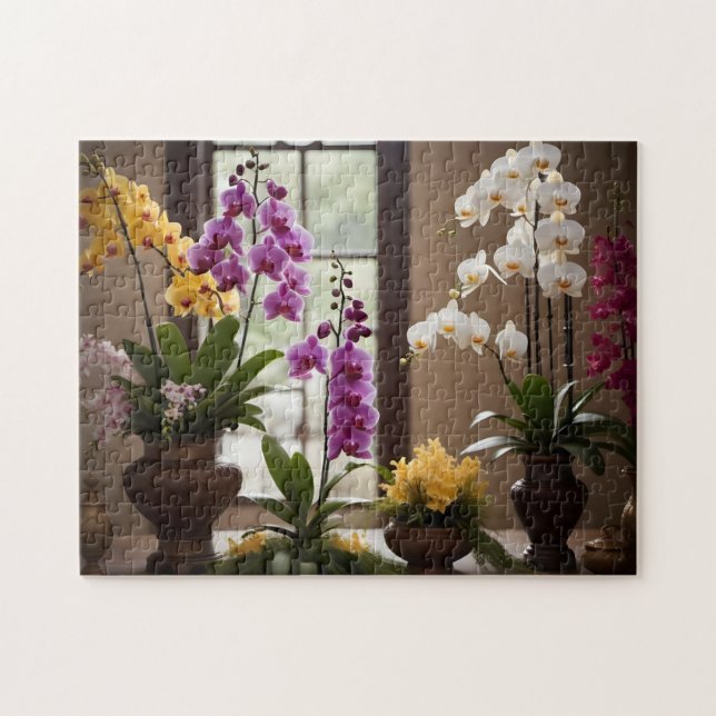 Bunte und schöne Sammlung von Blume Puzzle (Horizontal)