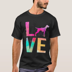 Bunte Vizsla Hunde Mama Geschenke Vizsla T-Shirt