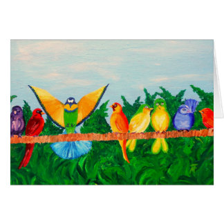 Bunte Vögel