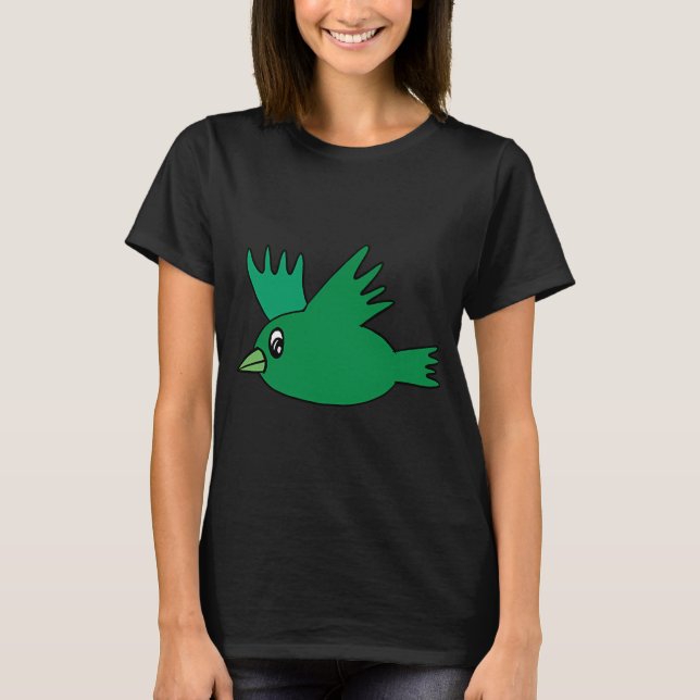 Bunte Vögel für Kinder T-Shirt (Vorderseite)