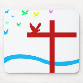 Bunte Weltauflage Mousepad