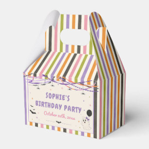 Bunte Whimsical Halloween Geburtstag Geschenkschachtel